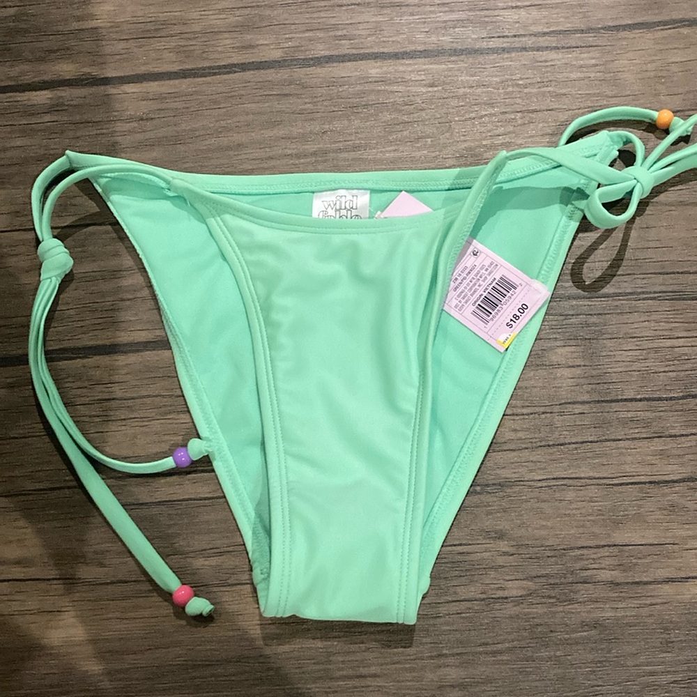 Womens side tie bikini bottoms NWT wild fable
